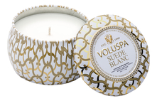 VOLUSPA Ароматическая свеча Suede Blanc (белая замша)