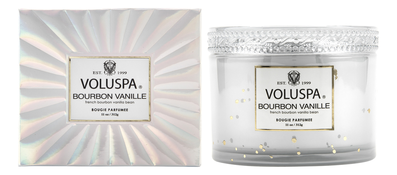 

Ароматическая свеча Bourbon Vanille (ваниль Бурбон): свеча в подарочной коробке 312г, Ароматическая свеча Bourbon Vanille (ваниль Бурбон)