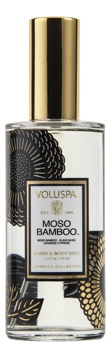 

Ароматический спрей для дома и тела Moso Bamboo 100мл (бамбук мосо и японский кипарис)