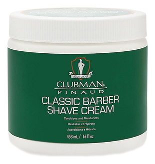 Классический универсальный крем для бритья Classic Barber Shave Cream 453мл
