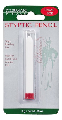 

Кровоостанавливающий карандаш стик дорожный Styptic Pencil 9г