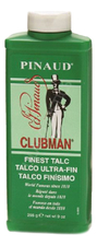 Clubman Pinaud Тальк после бритья универсальный супер-легкий Finest Talc Ultra-Fin 255г