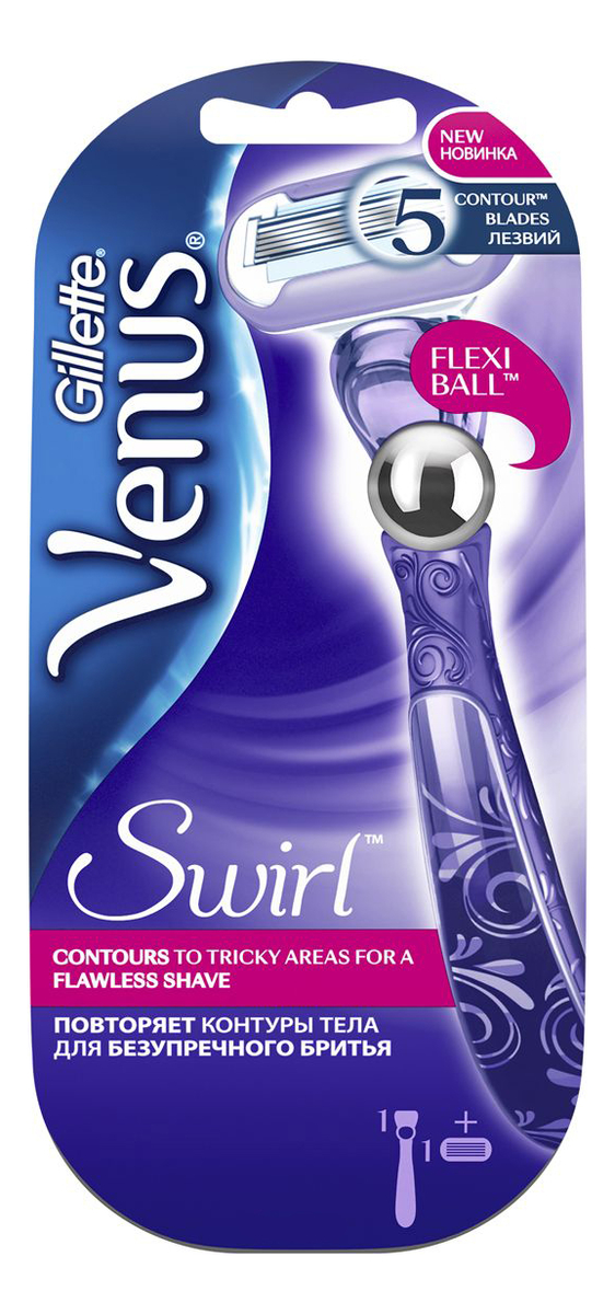 

Бритвенный станок Venus Swirl + 1 кассета