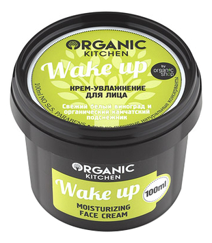 Крем-увлажнение для лица Organic Kitchen Wake Up Moisturizing Face Cream 100мл