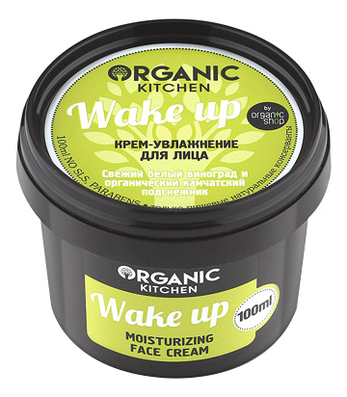 Крем-увлажнение для лица Organic Kitchen Wake Up Moisturizing Face Cream 100мл organic kitchen wake up крем увлажнение для лица 100 мл