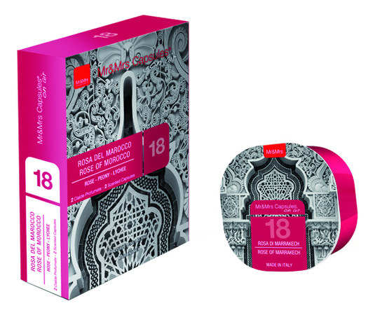 

Аромакапсула Mr & Mrs Capsules On Air 2шт: 18 Rose Of Morocco, Аромакапсула Mr & Mrs Capsules On Air