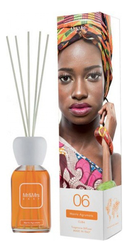 

Аромадиффузор Easy 250мл: 06 Menta Agrumata, Аромадиффузор Easy 250мл