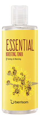 

Тонизирующий тонер для лица с экстрактом гамамелиса Essential Boosting Toner 265мл