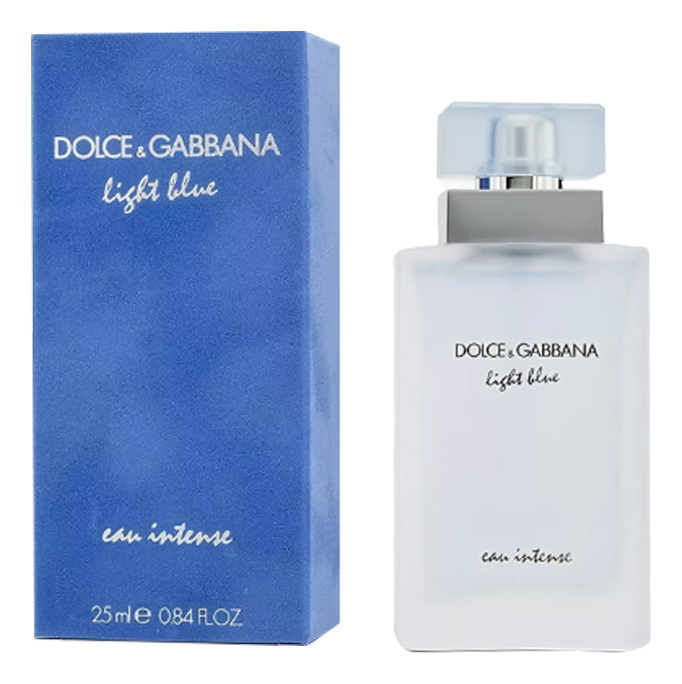 Light Blue Eau Intense: парфюмерная вода 25мл la fann dark blue parfum intense 15