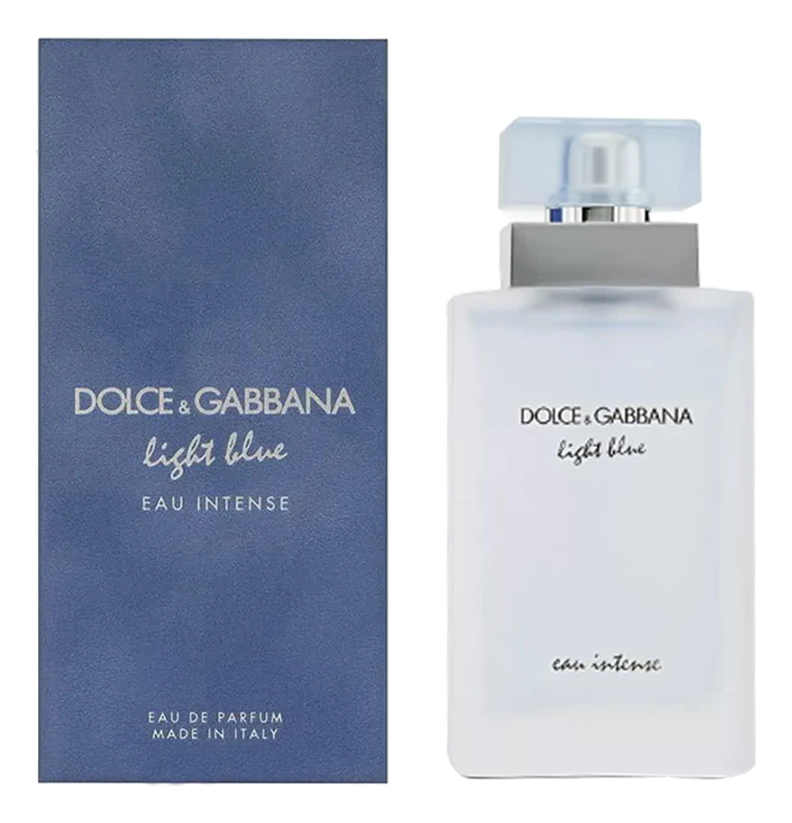 Light Blue Eau Intense: парфюмерная вода 25мл la fann dark blue parfum intense 15