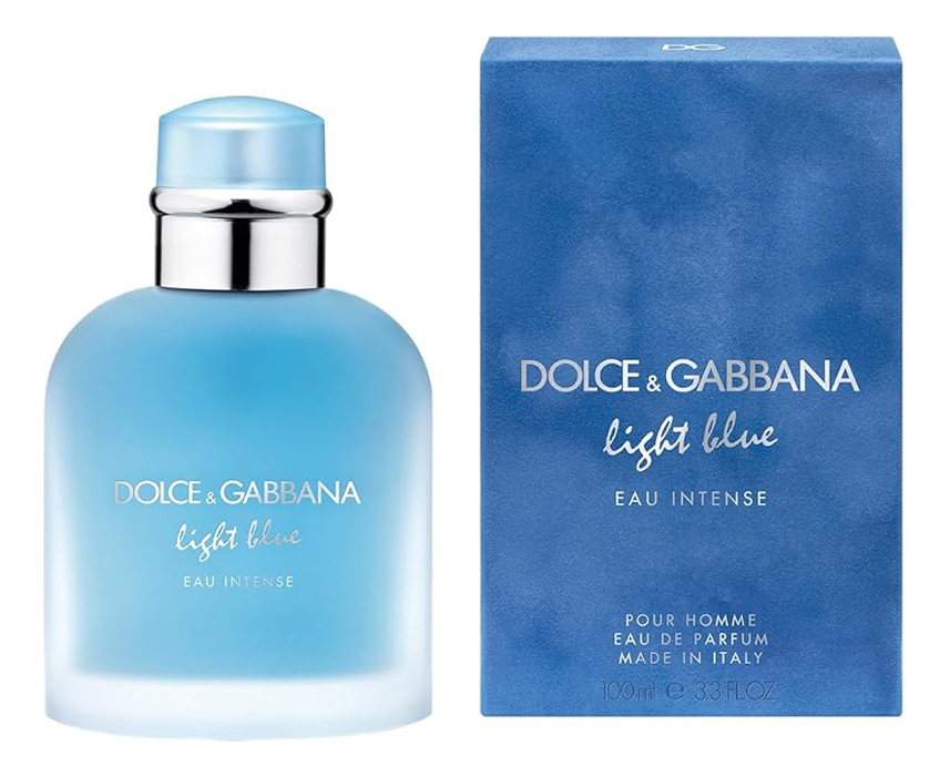 

Light Blue Eau Intense Pour Homme: парфюмерная вода 100мл, Light Blue Eau Intense Pour Homme