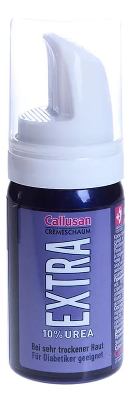 Крем-пенка для диабетических стоп и сухой кожи ног Callusan Cremeschaum Extra: Крем-пенка 40мл от Randewoo