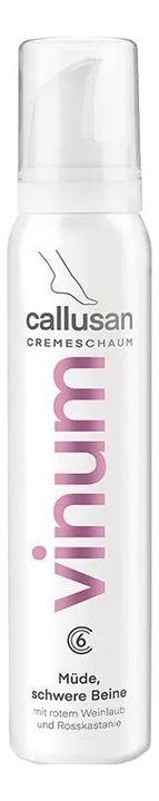 Крем-пенка от отечности ног Callusan Cremeschaum Vinum: Крем-пенка 125мл от Randewoo