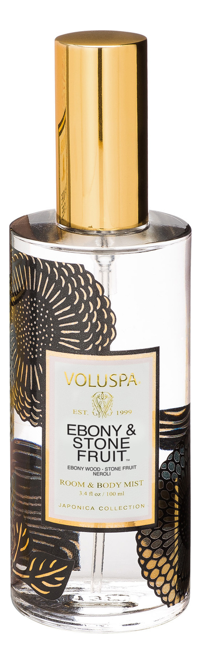 

Ароматический спрей для дома и тела Ebony & Stone Fruit 100мл (эбеновое дерево и нероли)