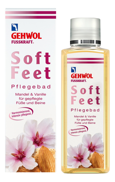 Ванна для ног Миндаль и Ваниль Fusskraft Soft Feet Pflegebad Mandel & Vanille