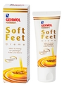 Шелковый крем для ног с гиалуроновой кислотой Fusskraft Soft Feet Creme (молоко и мед)