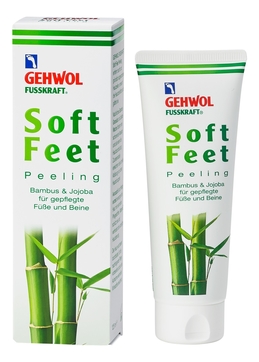 Пилинг Бамбук и жожоба Fusskraft Soft Feet Peeling