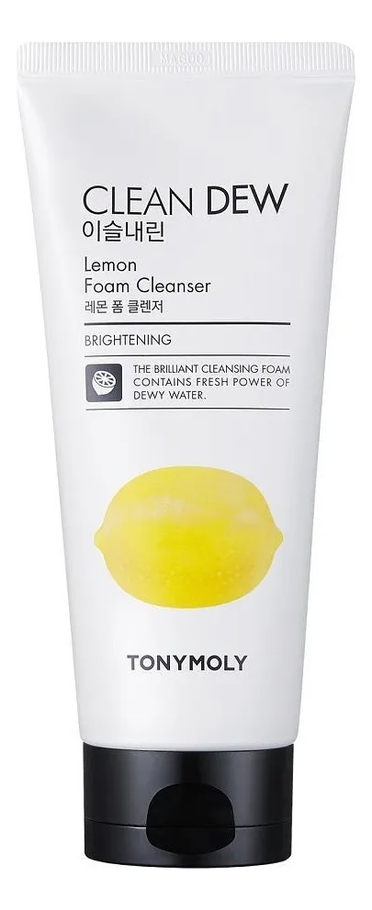 

Пенка для умывания Clean Dew Foam Cleanser 180мл: Lemon, Пенка для умывания Clean Dew Foam Cleanser 180мл