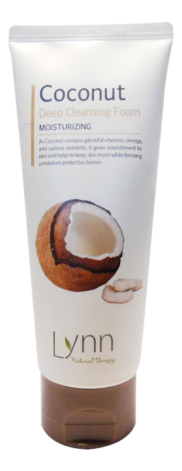 

Пенка для умывания с экстрактом кокоса Natural Therapy Lynn Coconut Deep Cleansing Foam 120мл