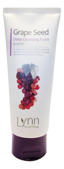 

Пенка для умывания с экстрактом виноградной косточки Natural Therapy Lynn Grape Seed Deep Cleansing Foam 120мл