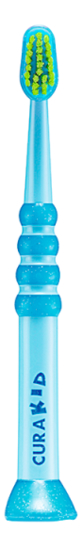 Зубная щетка детская с гуммированной ручкой Curakid 4260 (в ассортименте)