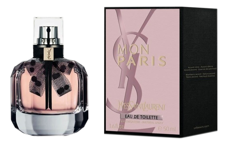 

Mon Paris Eau de Toilette: туалетная вода 50мл, Mon Paris Eau De Toilette