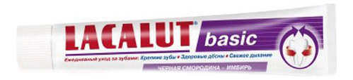 

Зубная паста Basic 75мл (черная смородина и имбирь)