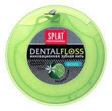 SPLAT Антибактериальная объемная зубная нить с бергамотом и лаймом Professional Dental Floss 30м