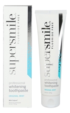 Supersmile Отбеливающая зубная паста без фтора Whitening Toothpaste Original Mint Fluoride Free 119г (лесная мята)