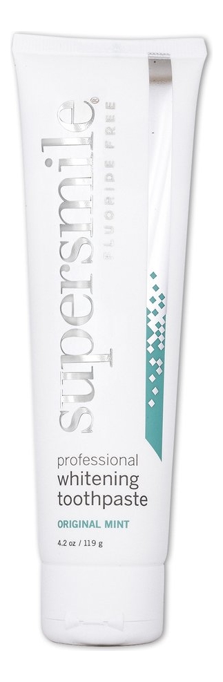 

Отбеливающая зубная паста без фтора Whitening Toothpaste Original Mint Fluoride Free 119г (лесная мята)