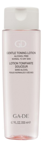 Тонизирующий лосьон для нормальной и сухой кожи Gentle Toning Lotion 200мл