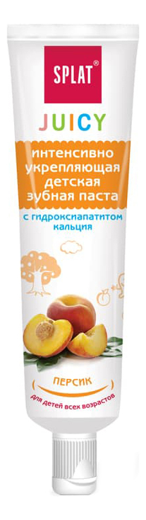 

Детская зубная паста Juicy 35мл (персик)