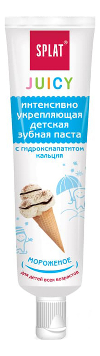 

Детская зубная паста Juicy 35мл (мороженое)