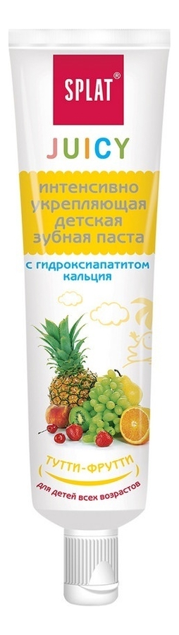

Детская зубная паста Juicy 35мл (тутти-фрутти)