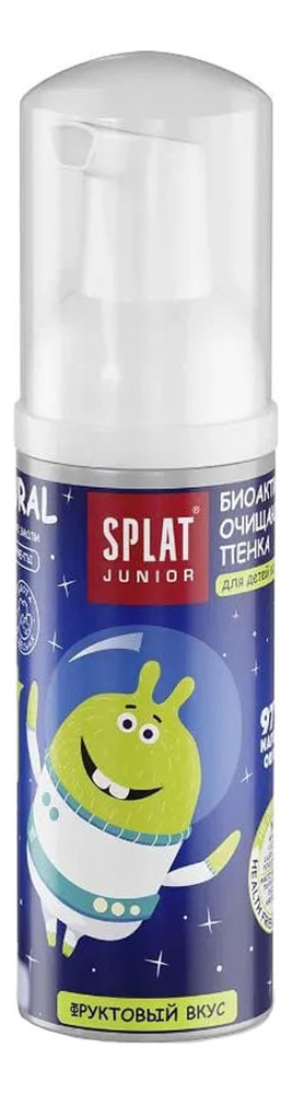 

Детская очищающая пенка для защиты от кариеса Junior 50мл