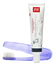 SPLAT Дорожный набор Отбеливание плюс (зубная паста 40мл + складная зубная щетка)