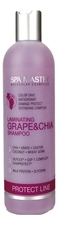 Spa Master Professional Шампунь для окрашенных волос Protect Line Laminating Grape & Chia Shampoo 330мл