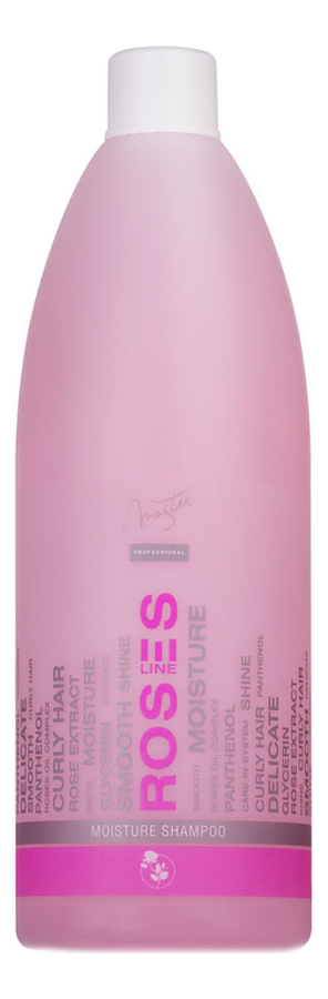 Увлажняющий шампунь с экстрактом Болгарской розы Roses Line Moisture Shampoo 970мл