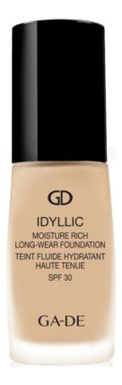 

Тональный крем Idyllic Moisture Rich Long-Wear Foundation SPF30 30мл: 301 Natural Beige, Тональный крем Idyllic Moisture Rich Long-Wear Foundation SPF30 30мл