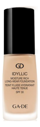 

Тональный крем Idyllic Moisture Rich Long-Wear Foundation SPF30 30мл: 302 Tender Beige, Тональный крем Idyllic Moisture Rich Long-Wear Foundation SPF30 30мл