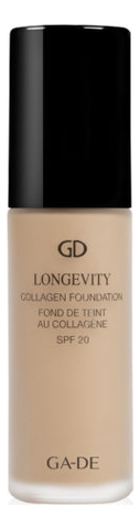 Тональный крем с коллагеном Longevity Colagen Foudation SPF20 30мл: 501 Soft Beige