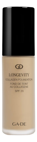 Тональный крем с коллагеном Longevity Colagen Foudation SPF20 30мл: 502 Cool Beige