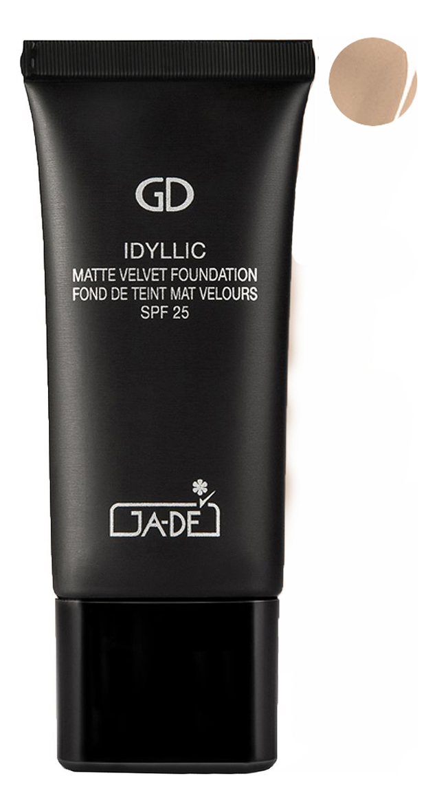 

Матирующий тональный крем Idyllic Matte Velvet SPF25 30мл: 107 Deep Beige, Матирующий тональный крем Idyllic Matte Velvet SPF25 30мл