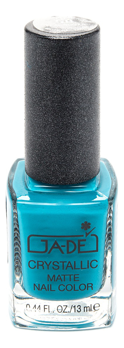 

Лак для ногтей Crystallic Matte 13мл: 58 Teal Sugar, Лак для ногтей Crystallic Matte 13мл