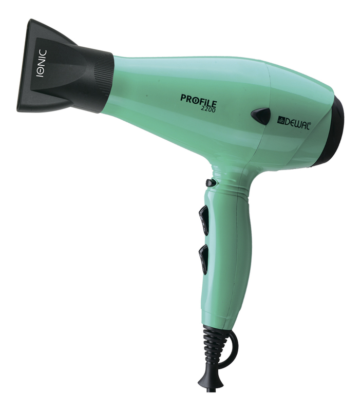 

Фен для волос Profile 03-120 Aqua 2200W (ионизация, 2 насадки, аквамарин)