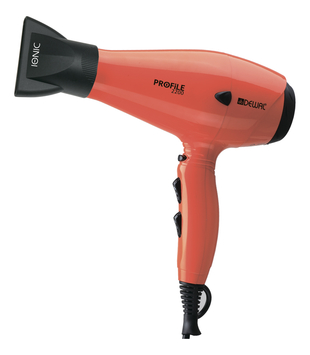 Фен для волос Profile 03-120 Orange 2200W (ионизация, 2 насадки, оранжевый)