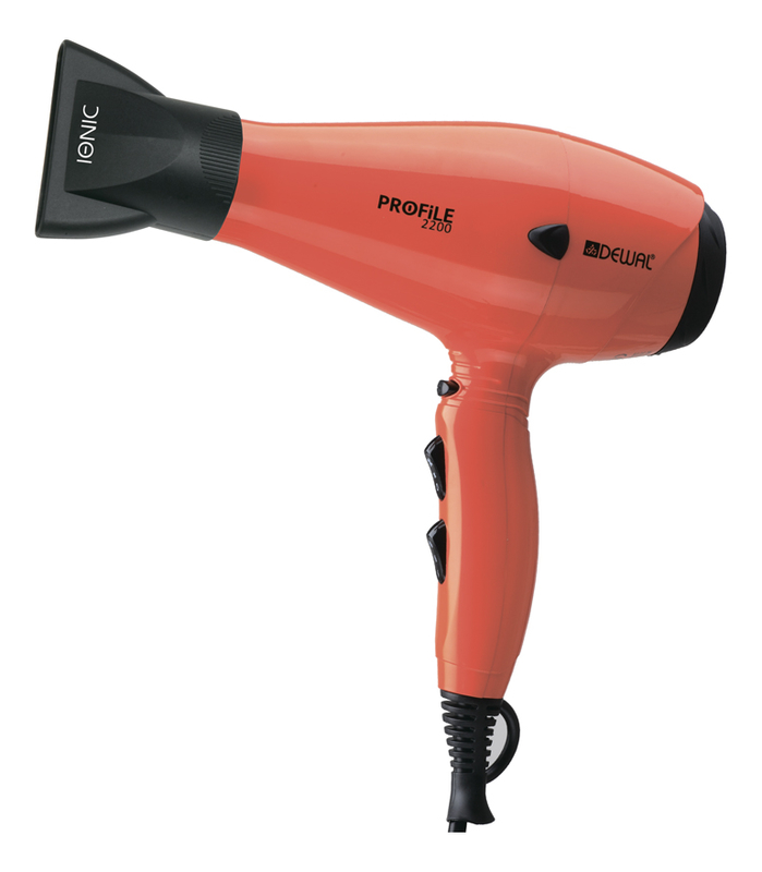 

Фен для волос Profile 03-120 Orange 2200W (ионизация, 2 насадки, оранжевый)