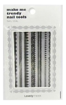 

Наклейки для ногтей Lovely Me:ex Make Me Trendy Nail Seal: 01 Chic Lace, Наклейки для ногтей Lovely Me:ex Make Me Trendy Nail Seal