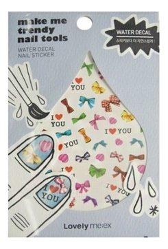 Наклейки для ногтей Lovely Me:ex Make Me Trendy Water Decal Sticker