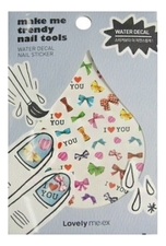 The Face Shop Наклейки для ногтей Lovely Me:ex Make Me Trendy Water Decal Sticker